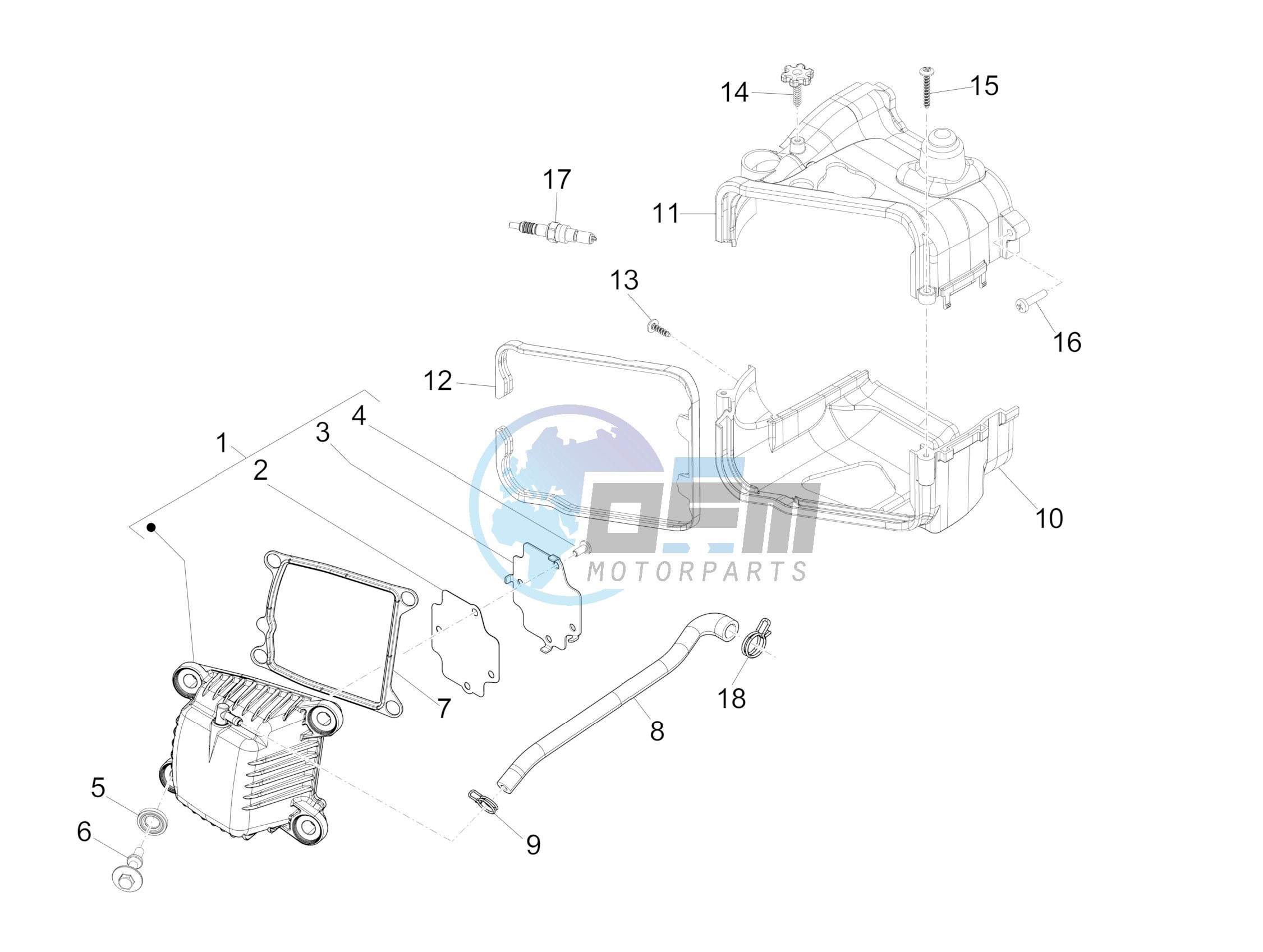 Cylinder head cover