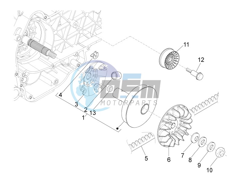 Driving pulley