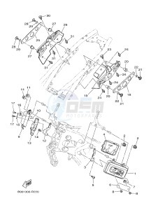 MTM850 MTM-850 XSR900 (B90A) drawing SIDE COVER