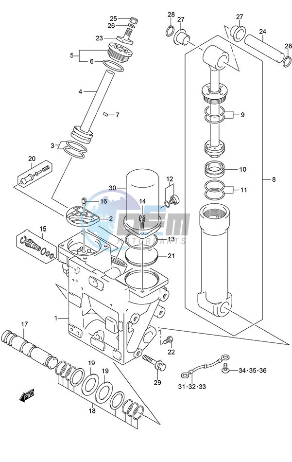 Trim Cylinder