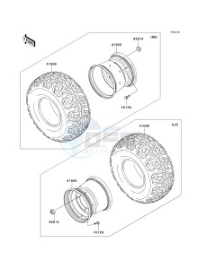 KAF 620 S [MULE 4010 TRANS4X4 HARDWOODS GREEN HD] (S9F-SAF) S9F drawing WHEELS_TIRES