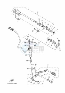 MT-10 MTN1000 (B5Y1) drawing SHIFT SHAFT