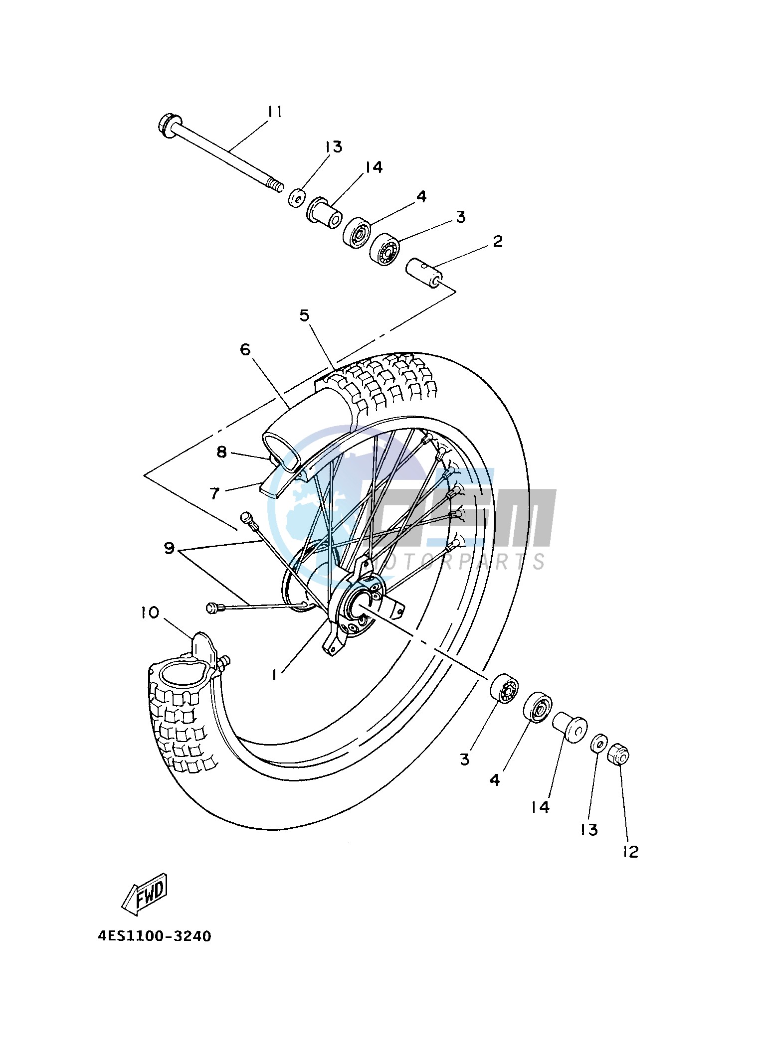 FRONT WHEEL