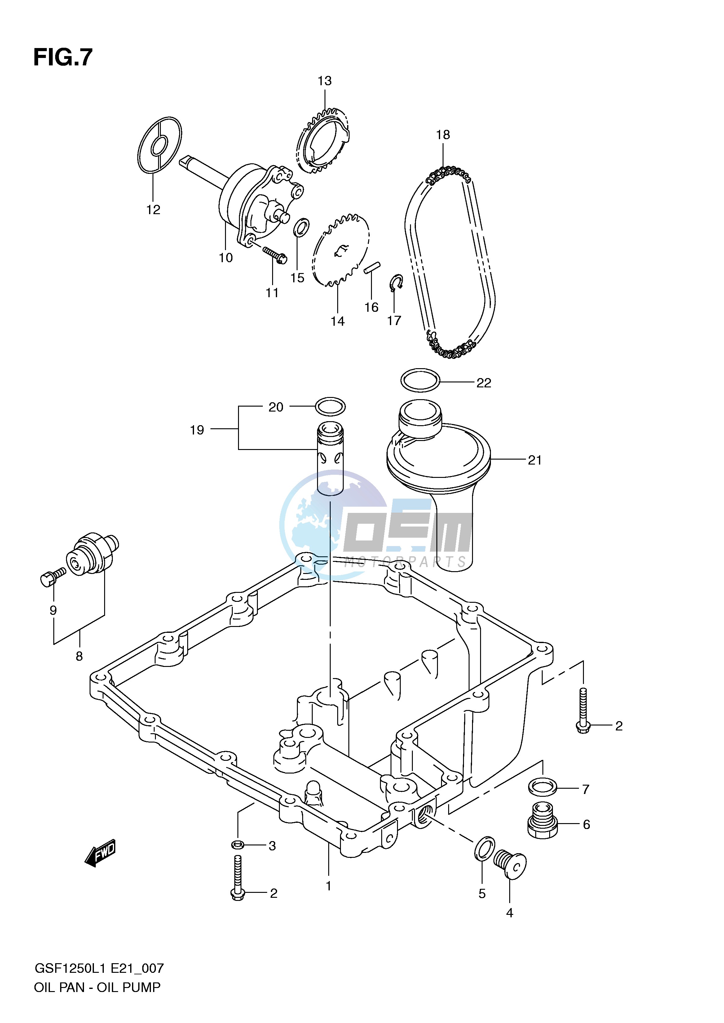 OIL PAN - OIL PUMP