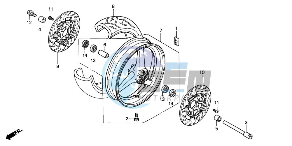 FRONT WHEEL