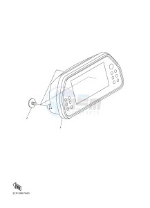 YZF-R1 998 R1 (2CRJ 2CRK) drawing METER