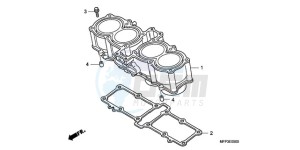 CB1300SA9 SI / ABS BCT MME TWO - (SI / ABS BCT MME TWO) drawing CYLINDER