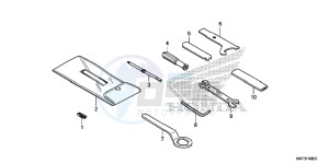 CBR1000S2 2ED - (2ED) drawing TOOLS