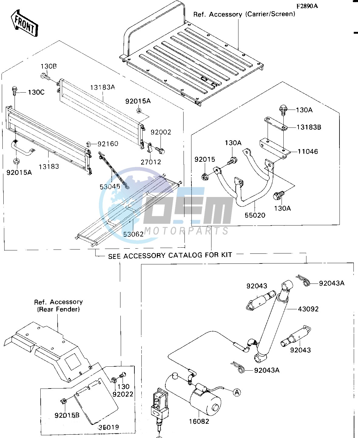 OPTIONAL PARTS-- REAR- -