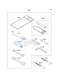 KLF300 KLF300B6F EU GB drawing Owner's Tools