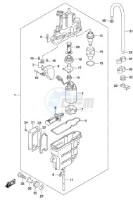 DF 50A drawing Fuel Vapor Separator