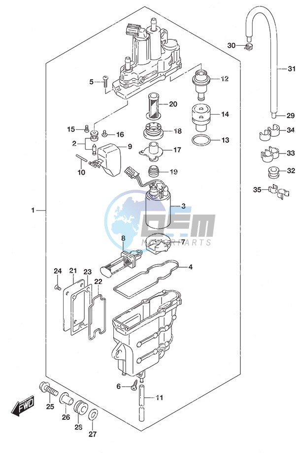 Fuel Vapor Separator