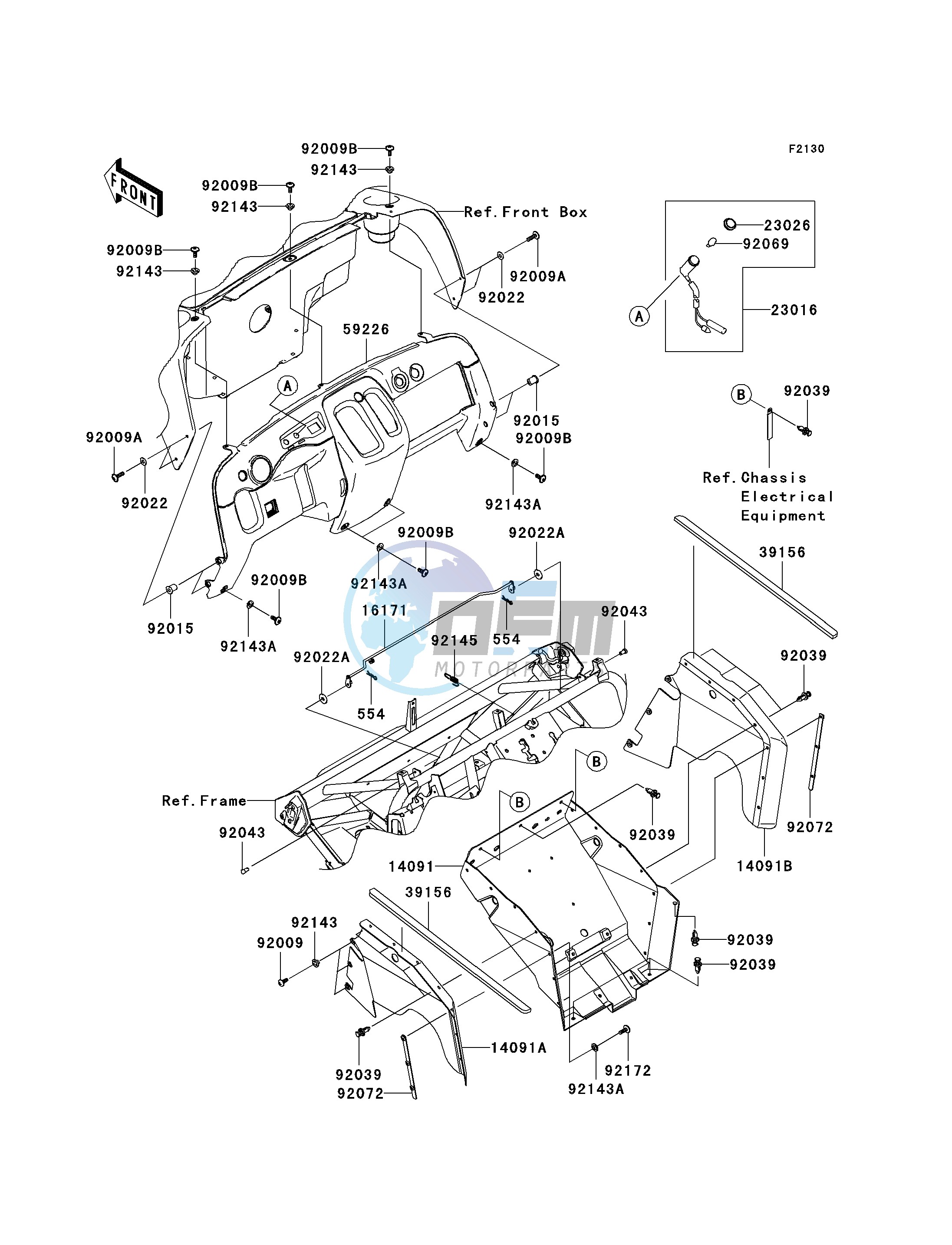 FRAME FITTINGS-- FRONT- -