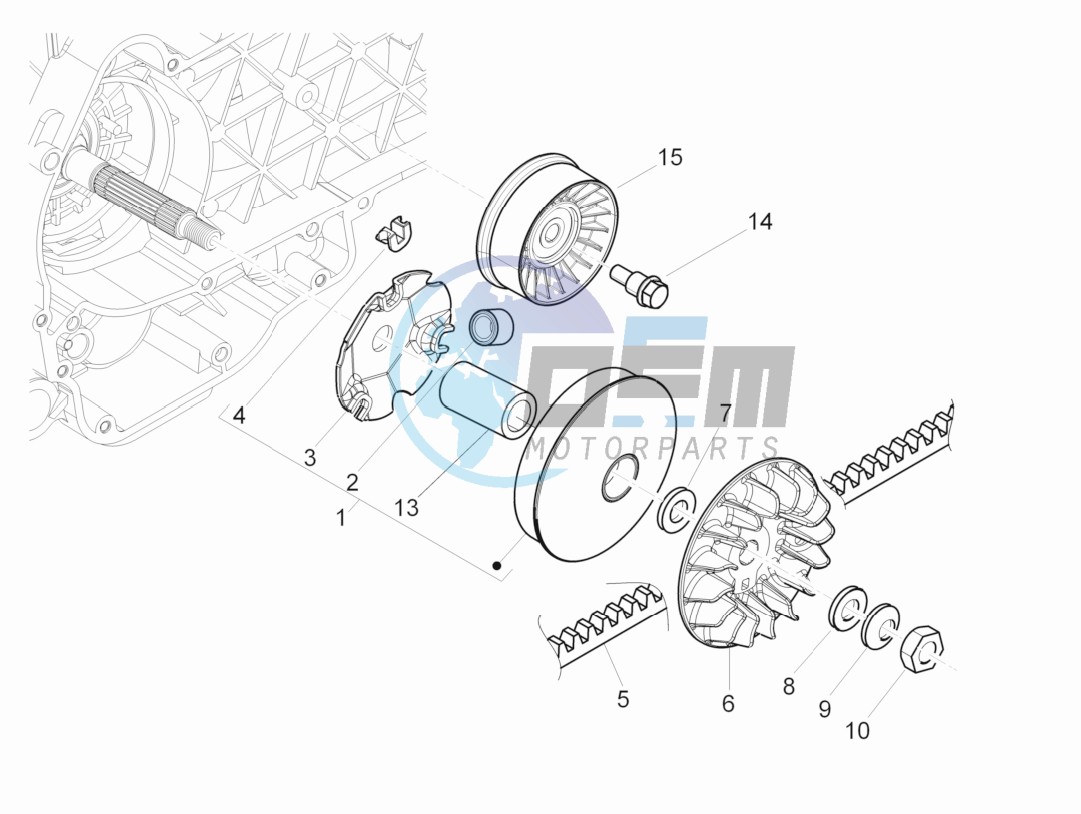 Driving pulley