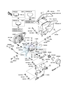 KLX250 KLX250S9F GB XX (EU ME A(FRICA) drawing Headlight(s)