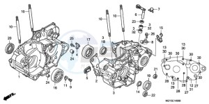 CRF450X9 Europe Direct - (ED) drawing CRANKCASE