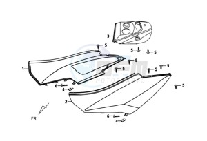 SYMPLY 150 drawing COWLING