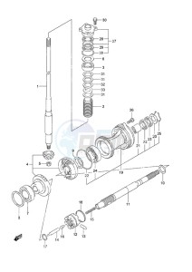 DF 50A drawing Transmission High Thrust