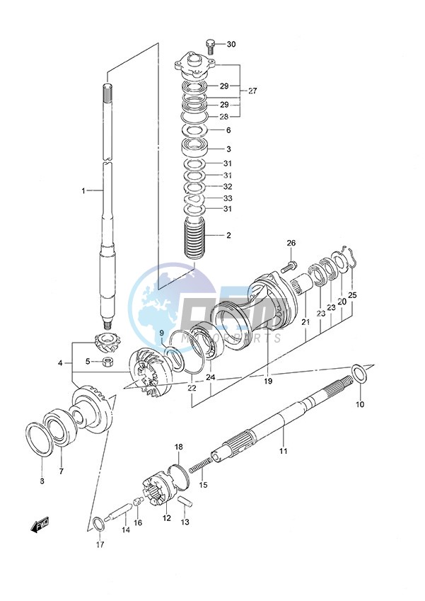 Transmission High Thrust