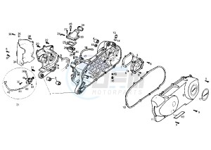 PREDATOR LC - 50 cc drawing CRANKCASE