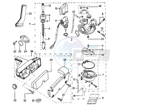 FOX - 50 cc drawing CARBURETOR