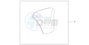 VFR800 drawing TANK PAD