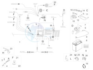 V7 II Racer ABS 750 drawing Electrical system II