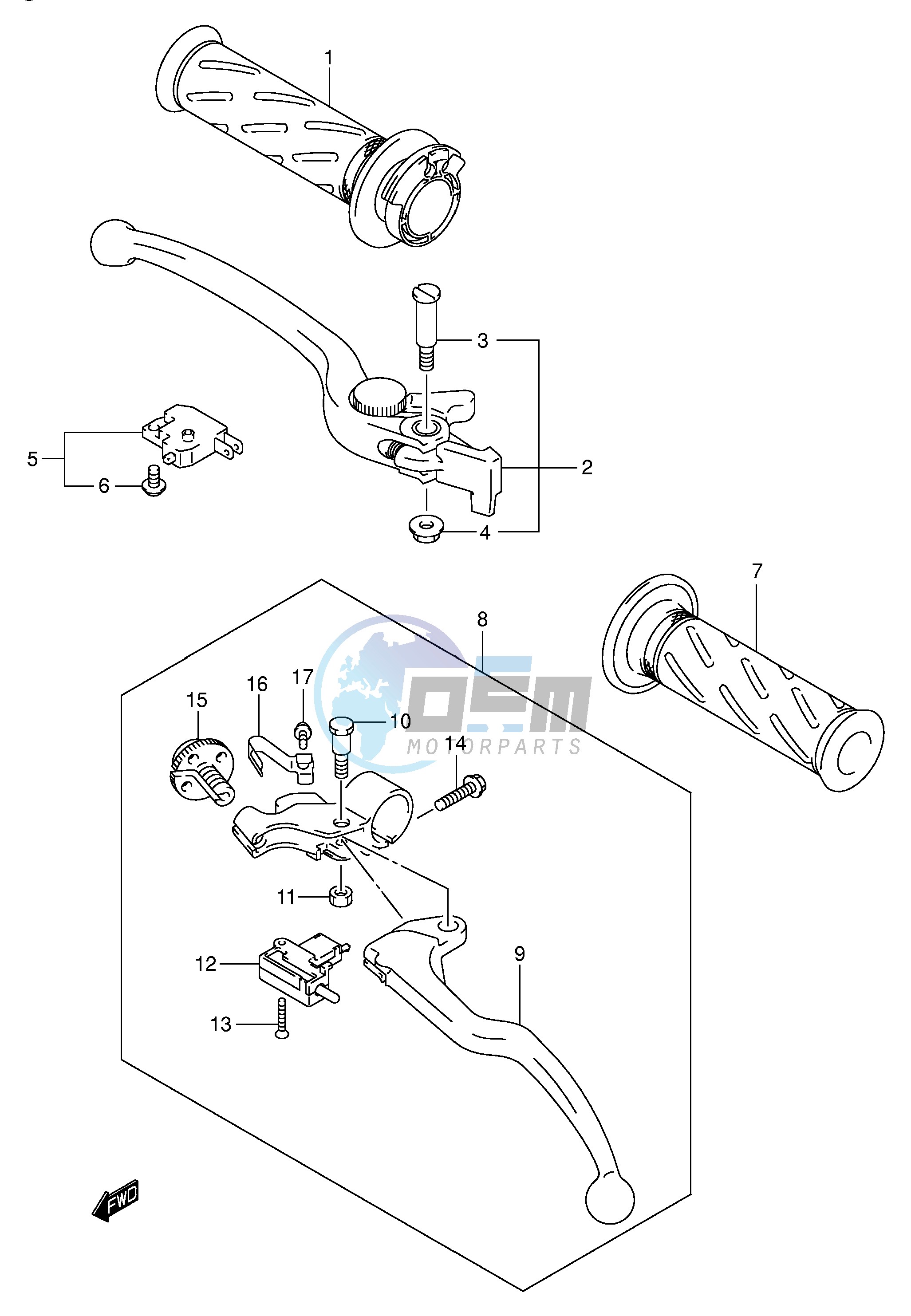 HANDLE LEVER