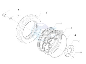 Runner 50 SP drawing Rear Wheel