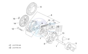 RST 1000 Futura drawing Oil pump