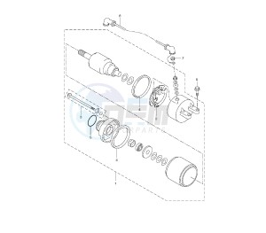 VP X-CITY 250 drawing STARTING MOTOR