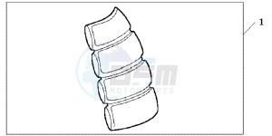 CBF1000FAB drawing TANK PAD 2