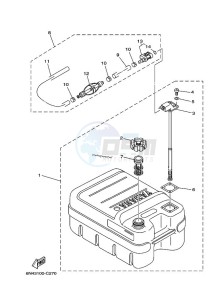 F100BETX drawing FUEL-TANK