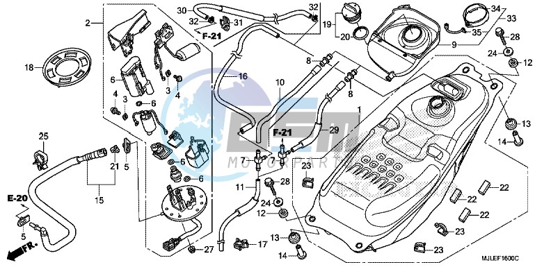 FUEL TANK/ FUEL PUMP