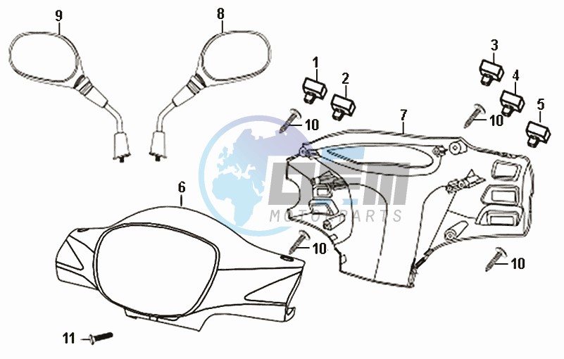 HANDLE PIPE HANDLE COVER