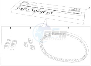 SPRINT 125 4T 3V IGET E2 ABS (APAC) drawing Transmission kit