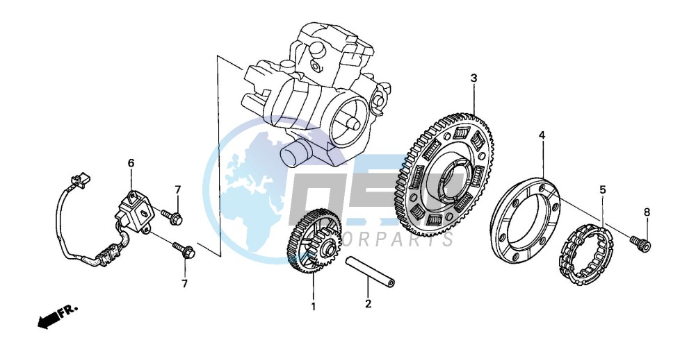 PULSE GENERATOR/ STARTING CLUTCH