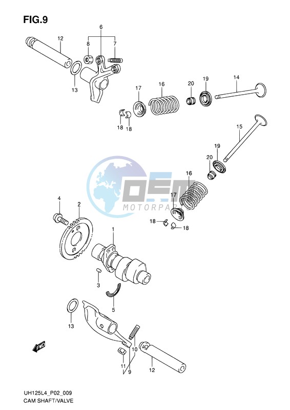 CAMSHAFT-VALVE