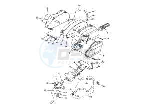 XC VERSITY 300 drawing INTAKE