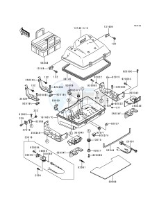 ZG 1200 B [VOYAGER XII] (B10-B14) [VOYAGER XII] drawing ACCESSORY -- TRUNK- -