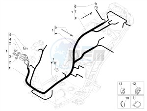 ZIP 50 4T NOABS E4 (EMEA) drawing Main cable harness