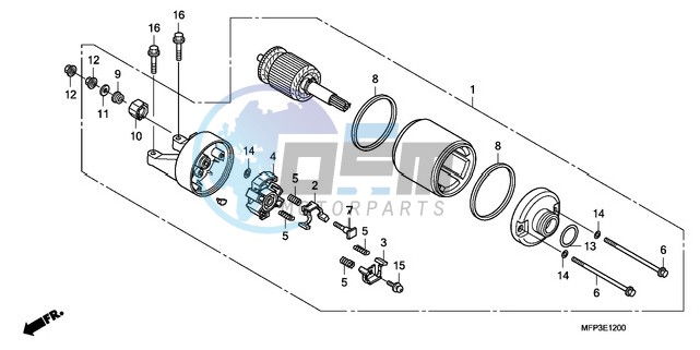 STARTING MOTOR