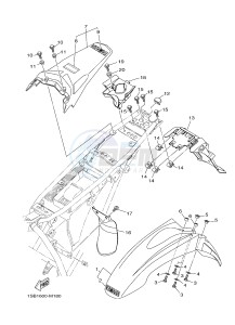 XTZ125E (1SB1) drawing FENDER