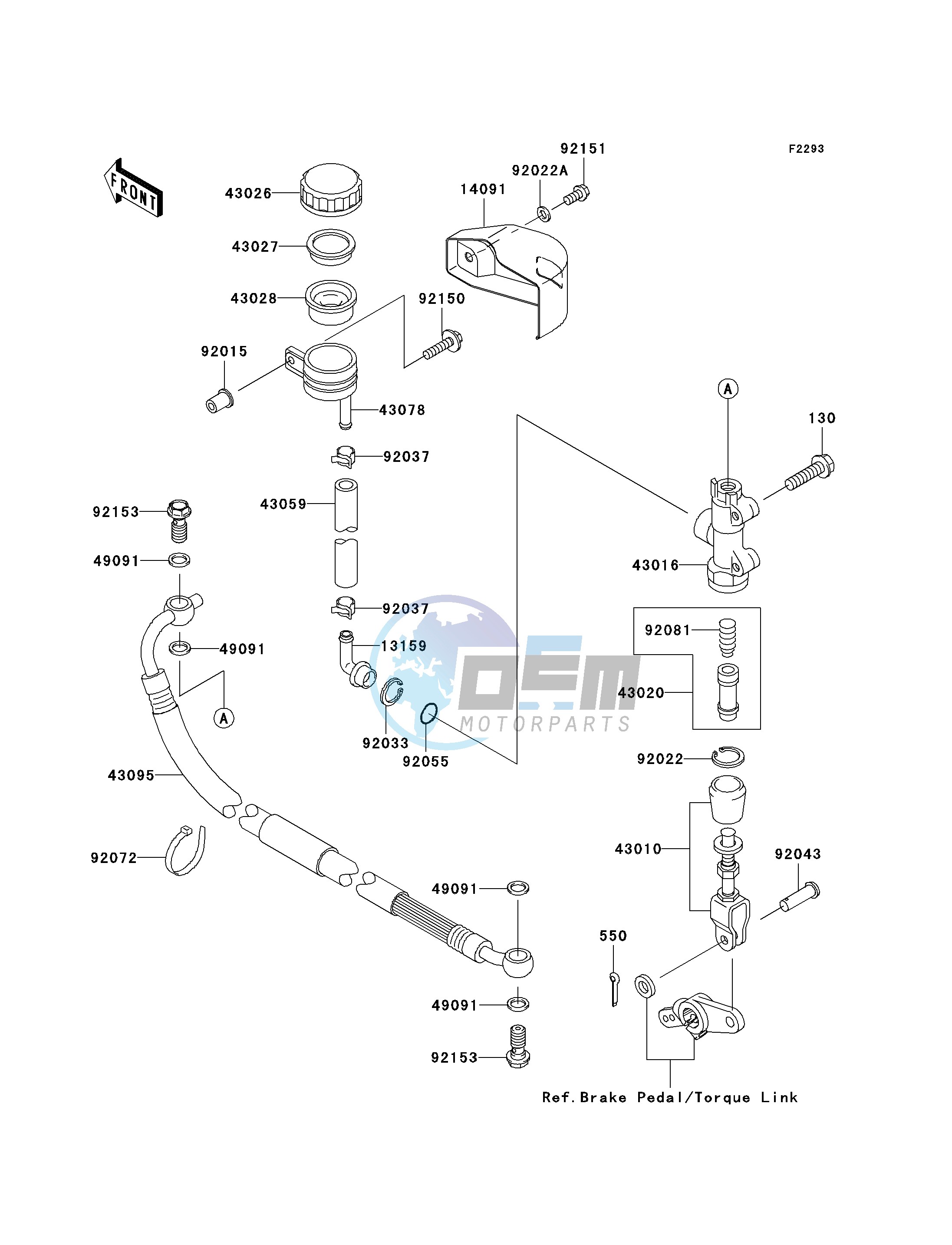 REAR MASTER CYLINDER