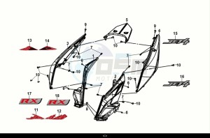 JET4 RX 50 (XE05W3-EU) (E5) (M1) drawing BODY COVER