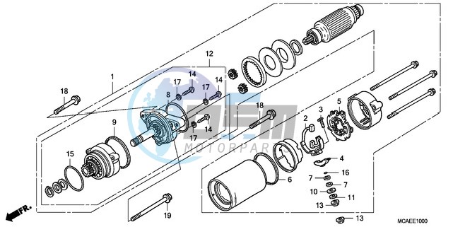 STARTER MOTOR