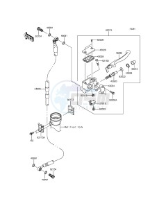 KLX125 KLX125CDS XX (EU ME A(FRICA) drawing Front Master Cylinder