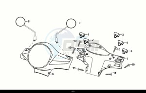 FIDDLE II 50 (AF05W5-EU) (E5) (M1) drawing HANDLEPIPE-HANDLECOVER