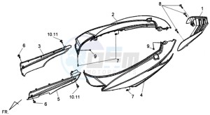 JET 4 R50 drawing COWLING