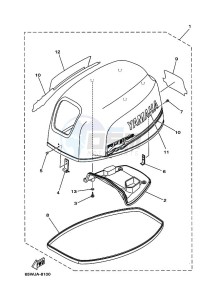 F25TLRW-USA drawing TOP-COWLING